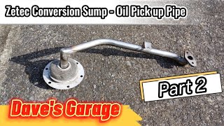 Ford Escort MK1 MK2 DIY Zetec RWD Conversion Sump  Oil Pickup Pipe [upl. by Beauregard]