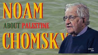 Noam Chomsky interview about Palestine [upl. by Nairde577]