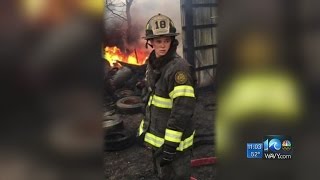 Olney fire chief reacts to firefighter arrested for arson [upl. by Repinuj]