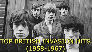 TOP 100 BRITISH INVASION HITS  1960s BRITISH INVASION [upl. by Uohk784]