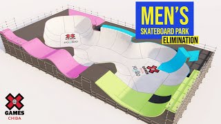 Mens Skateboard Park Elimination FULL COMPETITION  X Games Chiba 2022 [upl. by Wallis]