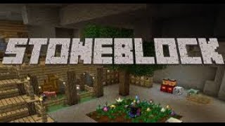 Stoneblock  Working on IC2 Replicator and reactor [upl. by Abla756]