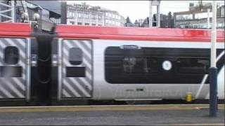 Virgin Trains Alstom Branded Class 390 Pendolino 390 004 Arrving in to London Euston [upl. by Yahs]