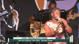 Cassie  Societea Guest Artiste Fire One Quarter Finals 2024 [upl. by Kred]