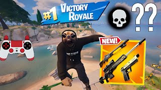 Shady Doggo Skin Gameplay High Kill Zero Build Solo Crown Win in Fortnite Ch 5 Season 1 [upl. by Elohc]