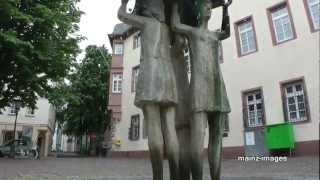 Augenblick mal  Mainz  quotDrei Mädchen Brunnenquot am Ballplatz [upl. by Kala]