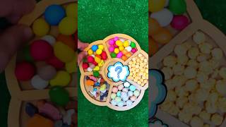 Filling Platter with Sweets  asmr satisfying no talking shorts trending [upl. by Pierrepont]