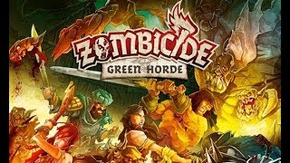 UNBOXING  Zombicide Green Horde Part 1 [upl. by Alicec]