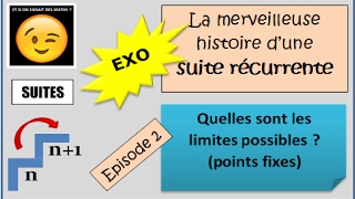 SUITES récurrentes  Exo  Ep 2  Points FIXES [upl. by Johnstone47]