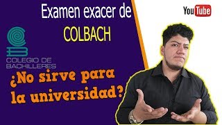 🔵PREPA en un sólo EXAMEN colbachexacer ⚠️5 COSAS que TIENES que SABER⚠️ [upl. by Anitniuq]