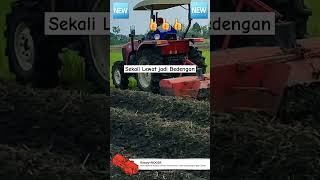 pembuatan bedengan dengan Traktor fypシ゚viral mesinpertanian traktor petanimillennial [upl. by Beitz647]