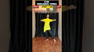 6100 Semiclassical Tutorial👈Online Dance Class 7999338645🤍semiclassical classical dancetutorial [upl. by Nivrac156]