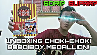 Unboxing ChokiChoki BoBoiBoy Medallion🔥 boboiboy chokichoki [upl. by Leona793]