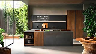 Trendy Concrete Kitchen Designs with Integrated Indoor Courtyard Retreats for Modern Living [upl. by Barr746]