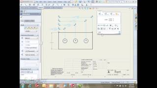 SOLIDWORKS 2011  Dimension Spacing [upl. by Ronoh]