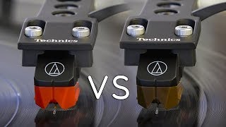 ATVM95ML vs ATVM95SH  Phono Cartridge Comparison  Microline vs Shibata Stylus  Vinyl [upl. by Hedwig]