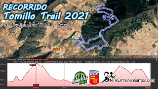 Recorrido Tomillo Trail 2021  Cto Región de Trail FAMU [upl. by Lateh]