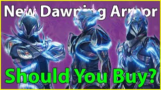 Should You Buy The New Dawning Armor Dendrite Armor ReviewShadersIdeas [upl. by Seroled]