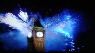 London Fireworks 2012 Broadcast Live Happy New Year [upl. by Marve]