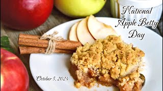 National Apple Betty Day [upl. by Avon345]