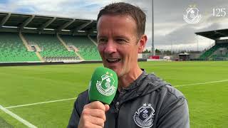 Collie ONeill l PreMatch Interview v Galway United l AllIsland Cup l 16 August 2024 [upl. by Akeim]