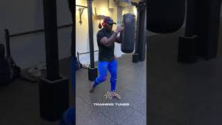 TRAINING TUNES Alain Ngalani shadow boxing shorts music onechampionship boxer mma bjj a gym [upl. by Proulx608]