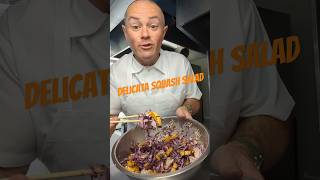 Delicata squash salad delicata squash homecook saladrecipe [upl. by Lapo]