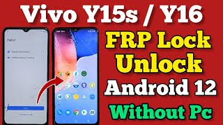 Vivo y15s frp bypass new security 2024  Latest security patch June 1 2024  All vivo FRP bypass [upl. by Innep]