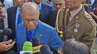 EN DIRECT  Navin Ramgoolam prête serment comme Premier ministre [upl. by Matuag]