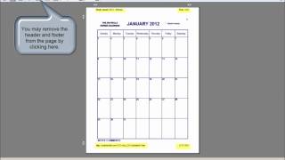 The NoFrills Printable Calendar  How To Print Our Calendars in Portrait and Landscape Mode [upl. by Rabma928]