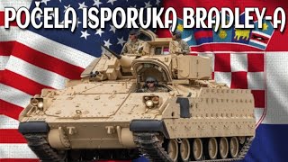 Počela isporuka Bradley vozila  Delivery of Bradley vehicles has begun [upl. by Novyak]