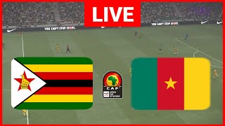 🔴EN DIRECT  ZIMBABWE vs CAMEROUN I COUPE DAFRIQUE DES NATIONS I MATCH STREAMING [upl. by Netniuq]