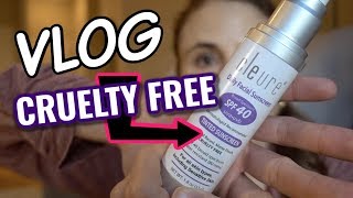 VLOG CRUELTY FREE CLEURE SKIN CARE amp SPAGHETTI SQUASH DR DRAY [upl. by Naul]