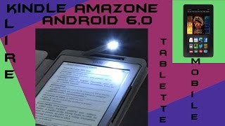 Application Kindle Les Livres Amazone Android 6 0 Marshmallow Accessible Tablettes Smartphones [upl. by Ries]