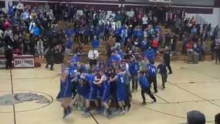 1 in MA Danvers Beats 15 Lynn English at the Buzzer After Devan Harris Draws Foul [upl. by Nauj]