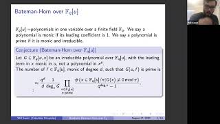 Will Sawin Columbia The quadratic BatemanHorn conjecture over Fqu [upl. by Elena110]