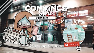 Going to a convenience store Pom Pom Emporium🫶🏽🌺🍟tocaboca aesthetic aesthetic warning [upl. by Raasch]