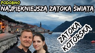 🇲🇪 Kotor i Perast Jedziemy z Chorwacji do Czarnogóry Zatoka Kotorska Bałkany 2023 [upl. by Oimetra]