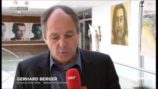 20 Jahre nach Imola  Gerhard Berger über Senna [upl. by Nasas]