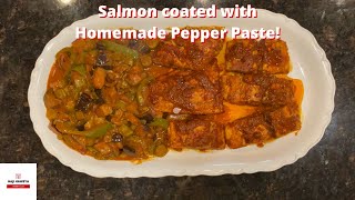 How to make Salmon and Pepper Pastes [upl. by Yusem]