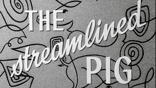 The streamlined pig Denmark 1951  Danish pork production Bacon for export [upl. by Ahseym]