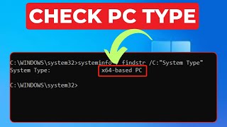 How to Check if My PC is x64 or ARM64 Windows 11 2024 Updated [upl. by Nesyrb426]