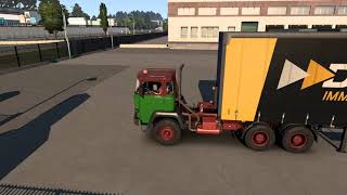 ETS2 149 MagirusDeutz 256 D 22 Oldschool Driving №3 Cologne D  Liege B [upl. by Tennaj]