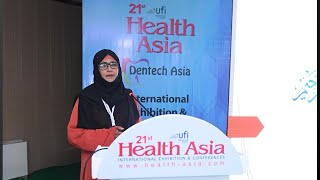 Abida Faisal  Seminar on Radiology in Oncology  21st Health Asia [upl. by Attenol38]