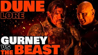 Gurney Halleck vs Beast Rabban  The Final Showdown  Dune Lore Explained [upl. by Aynna]