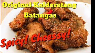 Kalderetang Batangas  Kalderetang Manok recipe easy to Cook Panlasang Filipino dishes Pinoy recipe [upl. by Ahsiekit]