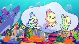 Three Little Fishies  Nursery Rhymes [upl. by Gabrielli]