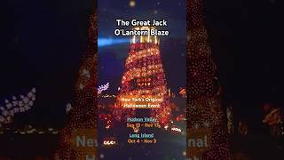 The Great Jack OLantern Blaze shorts halloweenattraction longisland [upl. by Enyaw541]