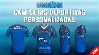 Cómo Diseñar Camisetas Deportivas Personalizadas  ¡Tutorial Completo ANDROID y PC  2023 [upl. by Giverin]