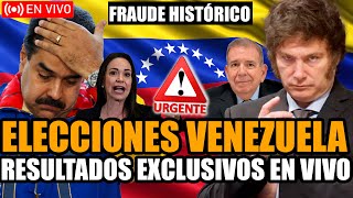 🔴¡URGENTE ELECCIONES EN VENEZUELA EN VIVO ¡RESULTADOS EN VIVO 🔥MADURO HUMILLADO🔥  FRAN FIJAP [upl. by Whitaker]